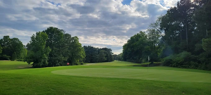 Brown Acres Golf Course Chattanooga TN - Championship golf course entrance with professional landscaping and signage