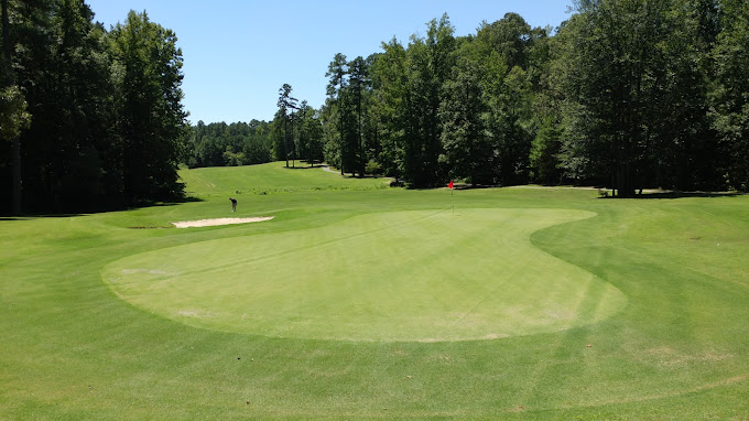 Chickasaw Golf Course Tennessee - Championship golf course layout showing championship layout and natural terrain