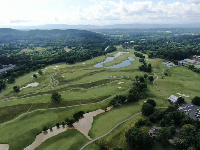 Egwani Farms Golf Course Tennessee - Championship golf course layout showing championship layout and natural terrain