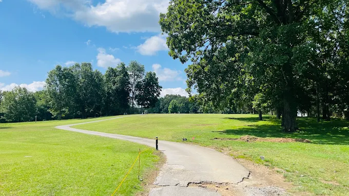 Henry Horton State Park Golf Course Tennessee - Championship golf course layout showing championship layout and natural terrain