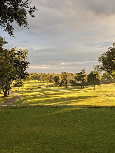 Hillwood Country Club Nashville TN - Panoramic fairway view hole 12 with strategic bunkers and mature trees