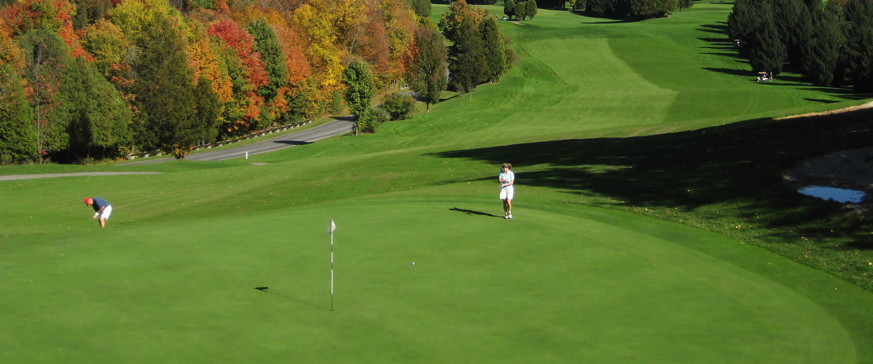 Montgomery Bell State Park Golf Course Burns TN - Championship golf course entrance with professional landscaping and signage