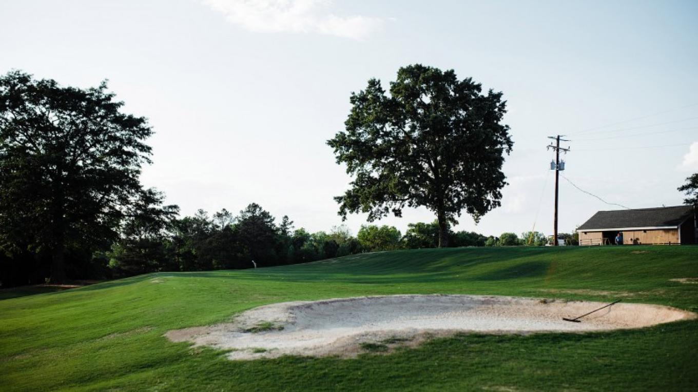 Pickwick Landing State Park Golf Course Counce TN - Championship golf course entrance with professional landscaping and signage
