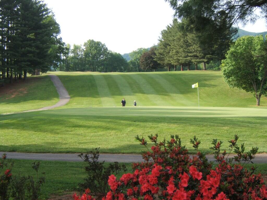 Pine Oaks Golf Course Tennessee - Championship golf course layout showing championship layout and natural terrain