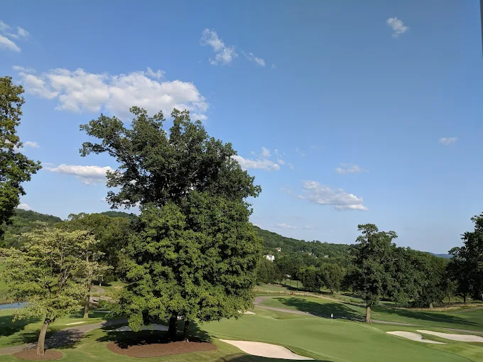 Richland Country Club Tennessee - Championship golf course layout showing championship layout and natural terrain