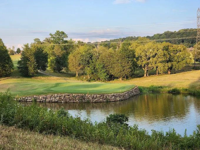 Tennessee National Golf Club Tennessee - Championship golf course layout showing championship layout and natural terrain