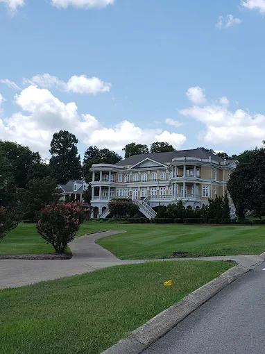The Governors Club Brentwood TN - Championship golf course entrance with professional landscaping and signage