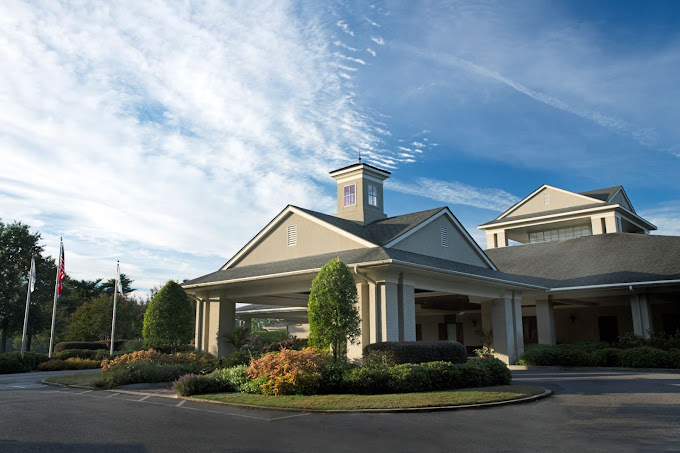 TPC Southwind Memphis TN - Championship golf course entrance with professional landscaping and signage