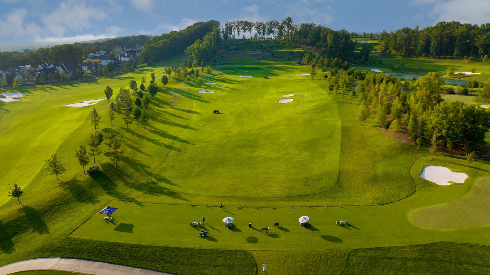 Troubadour Golf & Field Club Tennessee - Championship golf course layout showing championship layout and natural terrain
