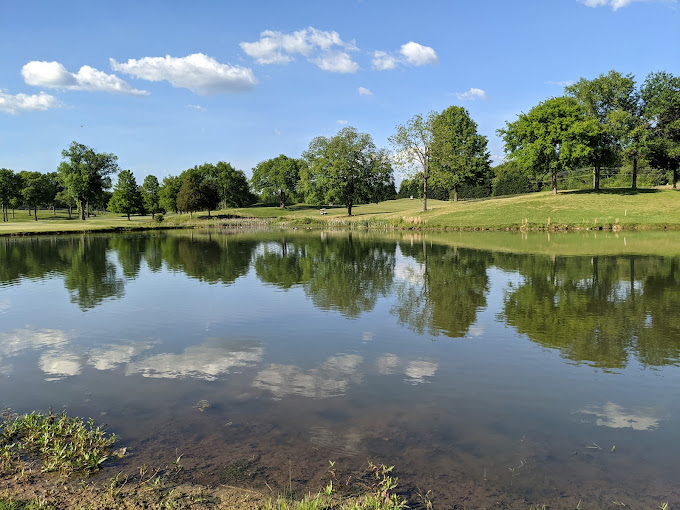 Willow Creek Golf Club Knoxville TN - Panoramic fairway view hole 12 with strategic bunkers and mature trees