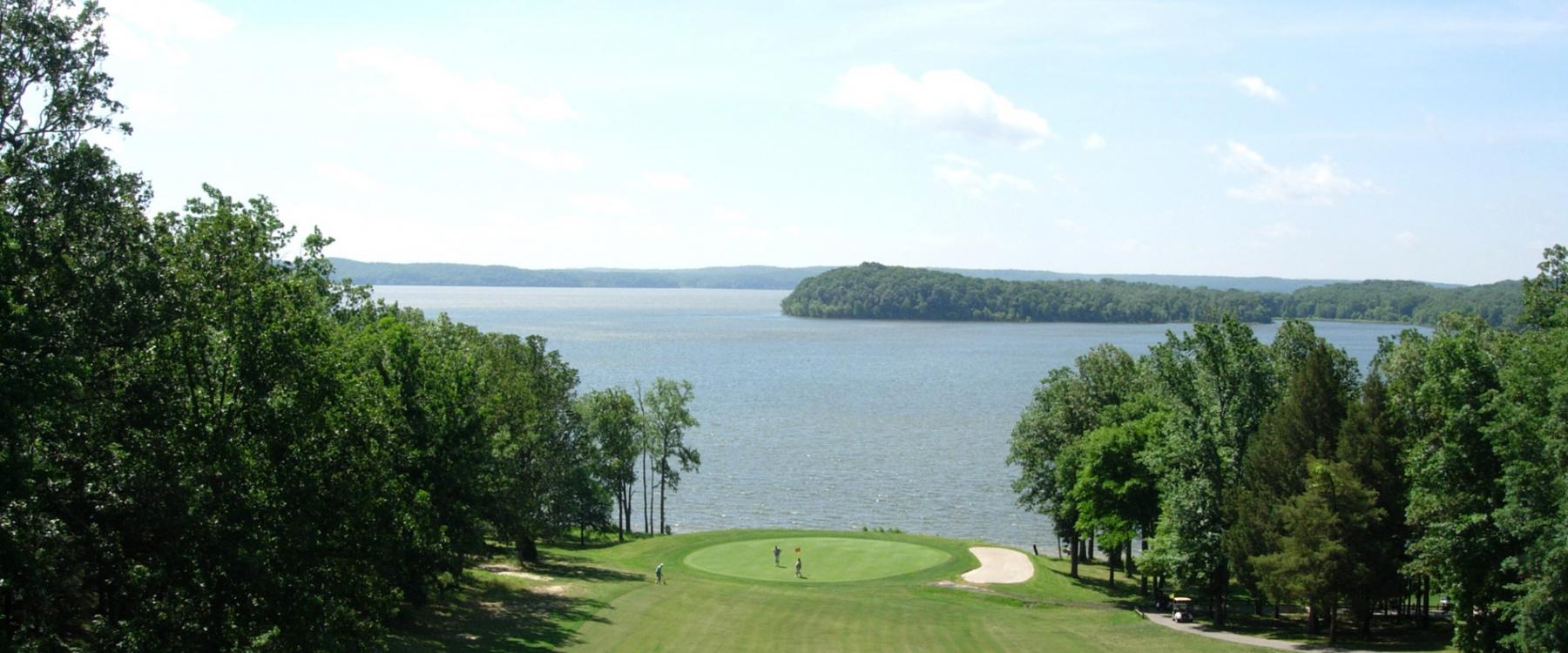 Tennessee golf course elevation changes mountain courses challenging terrain rolling hills
